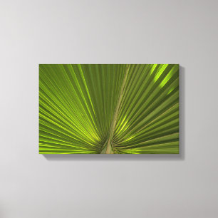 Toile Green Tropical Palm Frond