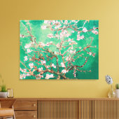 Toile Green Van Gogh Almond Blossoms (Insitu(Salon))