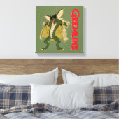 Toile Gremlins | Cachet à tranchée Flash (Insitu(Chambre))