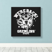 Toile Gremlins | Stripe Nous sommes de retour (Insitu (Plancher de Bois))