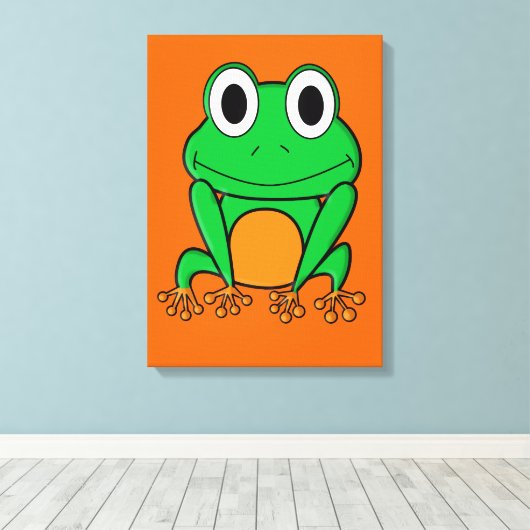 Toile Grenouille (Insitu (Plancher de Bois))