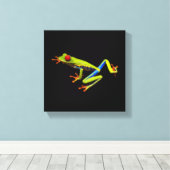 Toile Grenouille à arbre vert (Insitu (Plancher de Bois))