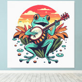 Toile Grenouille banjo (Insitu (Plancher de Bois))