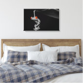 Toile Grenouille d'arbre observée par rouge (Insitu(Chambre))