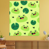 Toile Grenouille drôle (Insitu(Salon))