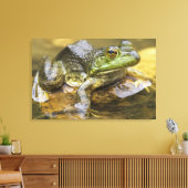 Toile Grenouille le long de la rivière Buffalo, Mile 126 (Insitu(Salon))