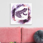 Toile Grenouille léopard (Insitu(Salon))