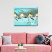 Toile Grenouilles assis (Insitu(Salon))