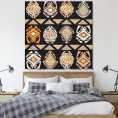 Toile Grenouilles Tribal Leap (Insitu(Chambre))