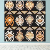 Toile Grenouilles Tribal Leap (Insitu (Plancher de Bois))