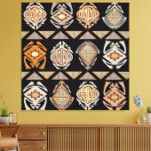 Toile Grenouilles Tribal Leap (Insitu(Salon))