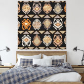Toile Grenouilles Tribal Leap (Insitu(Chambre))