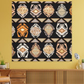 Toile Grenouilles Tribal Leap (Insitu(Salon))