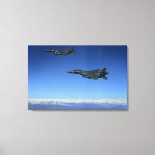 Toile Grève Eagles 2 de l'Armée de l'Air d'USA F-15E