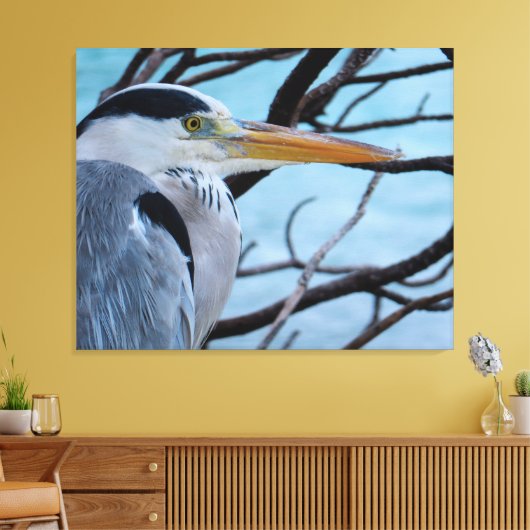 Toile Grey Heron (Insitu(Salon))
