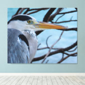 Toile Grey Heron (Insitu (Plancher de Bois))