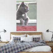 Toile Grey Kitty (Insitu(Chambre))