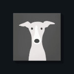 Toile Greyhound mignon, Greyhound italien ou Chien Whipp<br><div class="desc">Dessin de style dessin d'un chien gris et blanc Greyhound. Une impression de toile amusante pour tous ceux qui aiment Greyhounds, Greyhounds italien ou Whippets. Visitez le Doodle World de Jenn pour plus d'illustrations d'animaux et d'animaux de compagnie.</div>