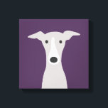 Toile Greyhound mignon, Greyhound italien ou Chien Whipp<br><div class="desc">Dessin de style dessin d'un chien gris et blanc Greyhound. Une impression de toile amusante pour tous ceux qui aiment Greyhounds, Greyhounds italien ou Whippets. Visitez le Doodle World de Jenn pour plus d'illustrations d'animaux et d'animaux de compagnie.</div>