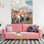 Toile Greyhounds (Insitu(Salon))