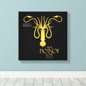Toile Greyjoy Sigil - Nous ne semons pas (Insitu (Plancher de Bois))