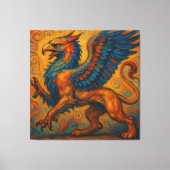 Toile Griffin majestueux de la Grèce antique (Recto)