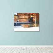 Toile Grill à eau bleue (Insitu (Plancher de Bois))