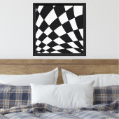 Toile Grille Courbe | Moderne (Insitu(Chambre))