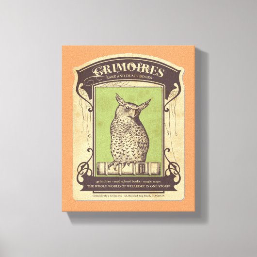 Toile Grimoires Owl (Recto)