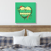 Toile Grinch | Citation de Noël (Insitu(Chambre))