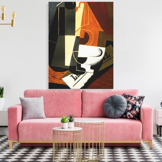 Toile Gris - Café (Insitu(Salon))