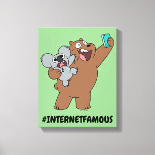 Toile Grizz & Nom Nom - #InternetFamous