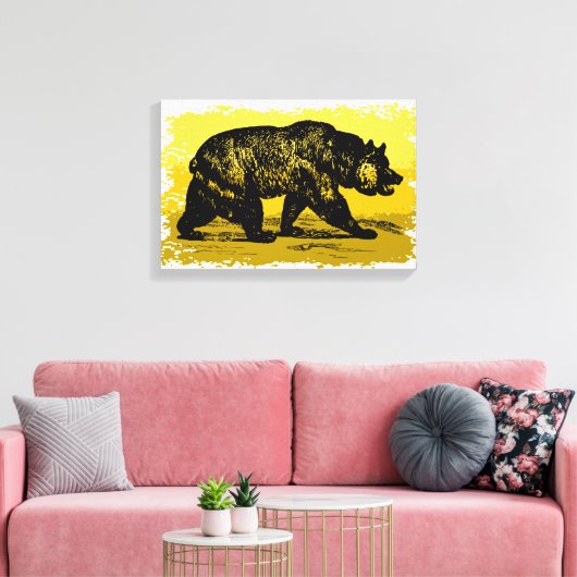 Toile Grizzly Bear (Insitu(Salon))