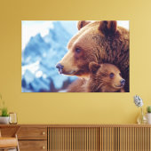 Toile Grizzly Bear 399, GB 399 (Insitu(Salon))