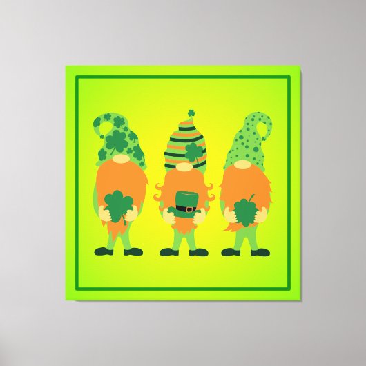 Toile Grnomes de la Saint Patrick (Recto)