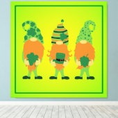 Toile Grnomes de la Saint Patrick (Insitu (Plancher de Bois))