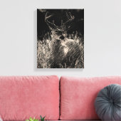 Toile Gros Canvas Buck Imprimer (Insitu(Salon))