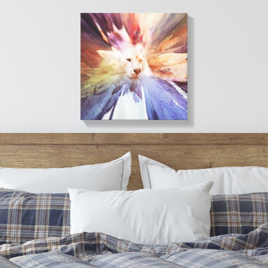 Toile Gros chat (Insitu(Chambre))