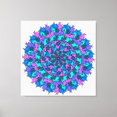 Toile Gros Doodle violet Friggin (Recto)