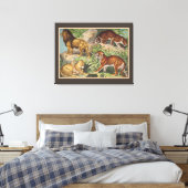 Toile Gros Lions Chat Tigres, léopards, Animaux Imprimer (Insitu(Chambre))