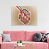 Toile Gros Plan D'Alveolus (Insitu(Salon))