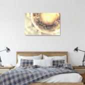 Toile Gros plan de la structure d'une cellule VIH (Insitu(Chambre))
