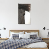 Toile Gros plan de l'oeil et des cheveux (Insitu(Chambre))