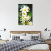 Toile Gros plan de petites fleurs (Insitu(Chambre))