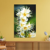 Toile Gros plan de petites fleurs (Insitu(Salon))