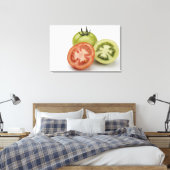 Toile Gros plan de trois tomates (Insitu(Chambre))
