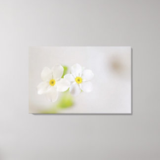 Toile Gros plan des fleurs 2