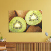 Toile Gros plan des kiwis (Insitu(Salon))