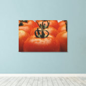 Toile Gros plan des tomates 2 (Insitu (Plancher de Bois))