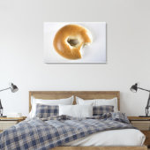 Toile Gros plan d'un bagel (Insitu(Chambre))
